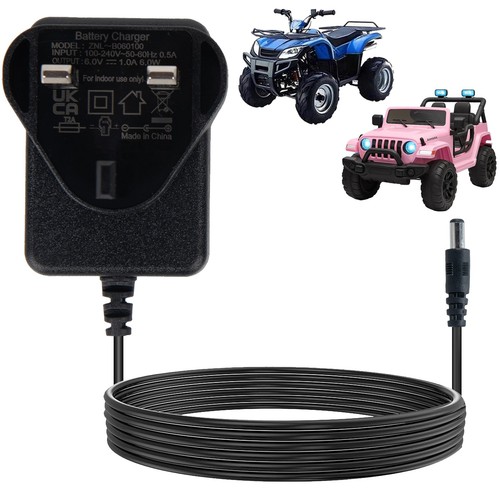 Charger for kids electric - 6v,
